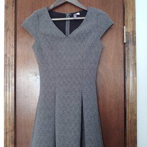 Alya A-Line Gray Dress